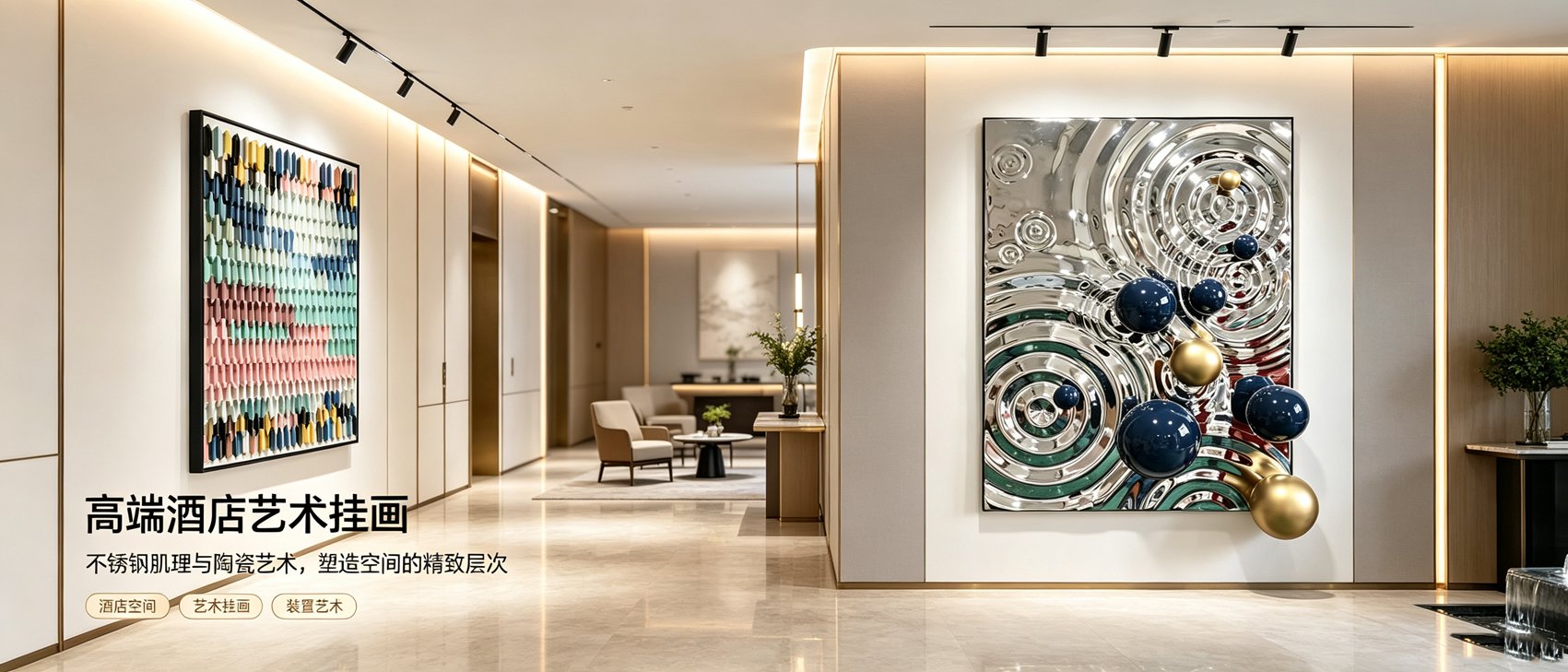Premium hotel decorative wall